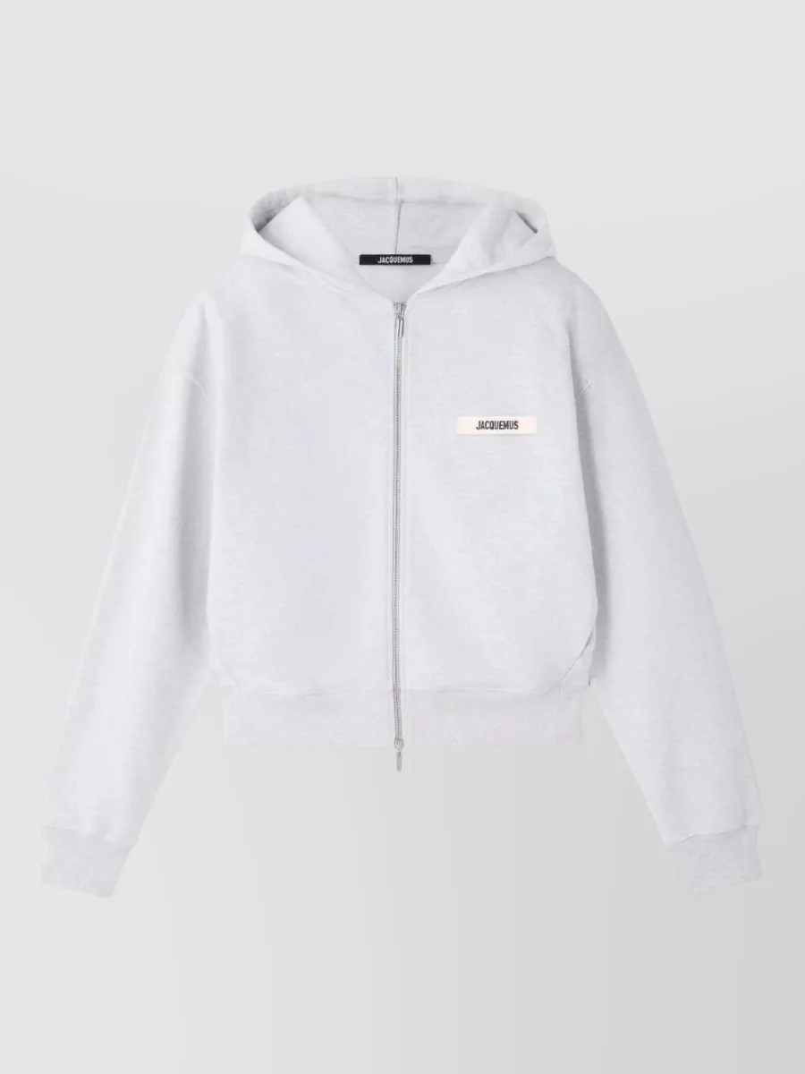 Jacquemus cotton logo hoodie