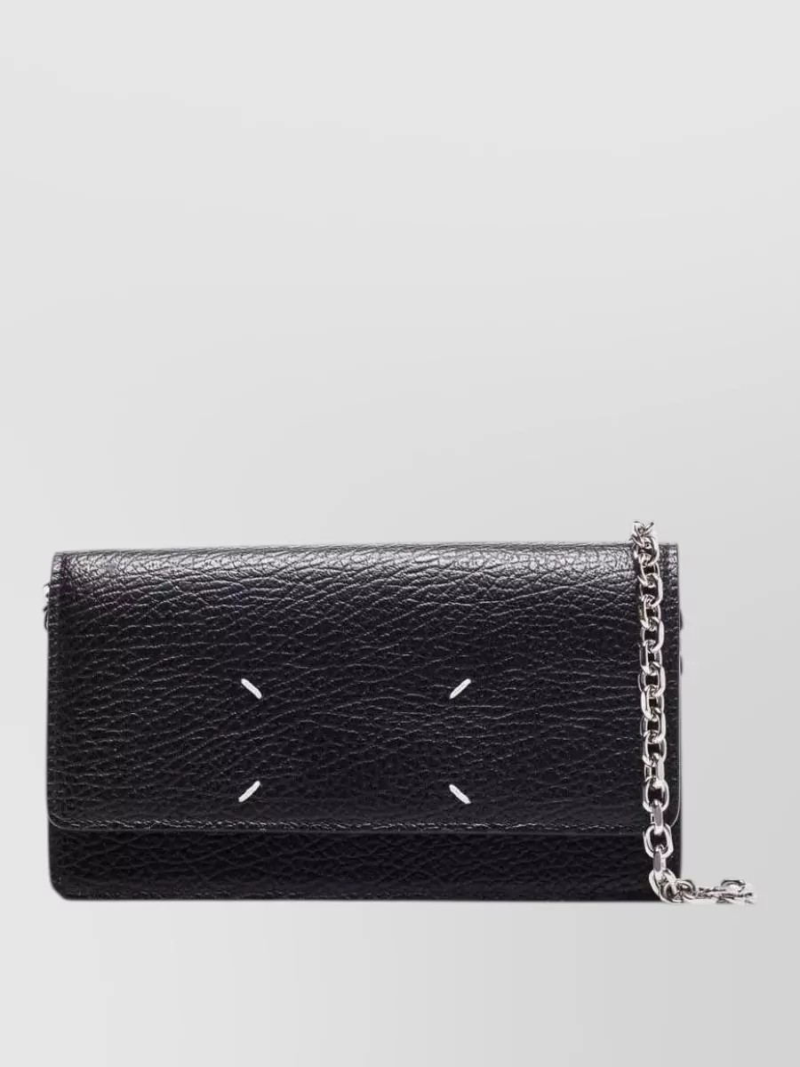 Maison Margiela leather wallet on chain