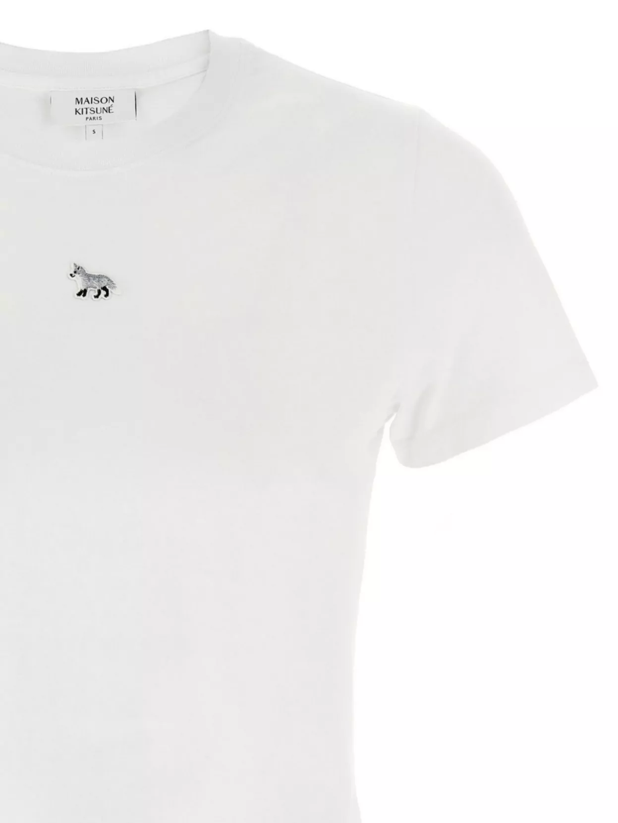 Maison Kitsuné 'Crew Neck Fox Cub Short Sleeve Tee'
