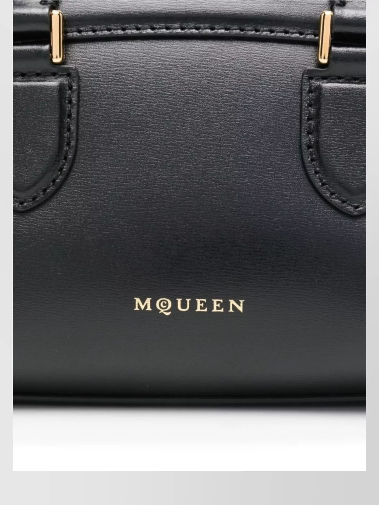 Alexander Mcqueen Top Handle Shoulder Bags With Gold-tone Hardware