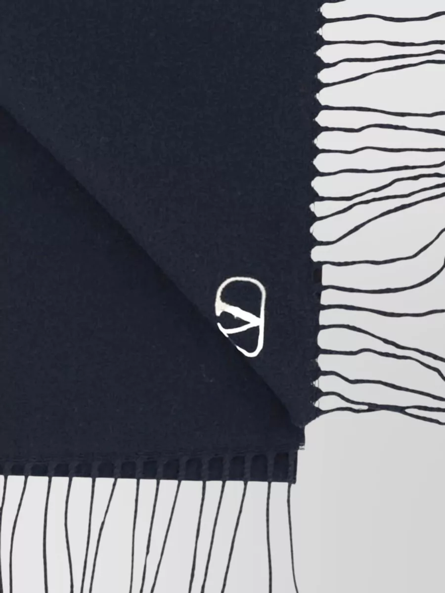 Valentino Virgin Wool Scarf