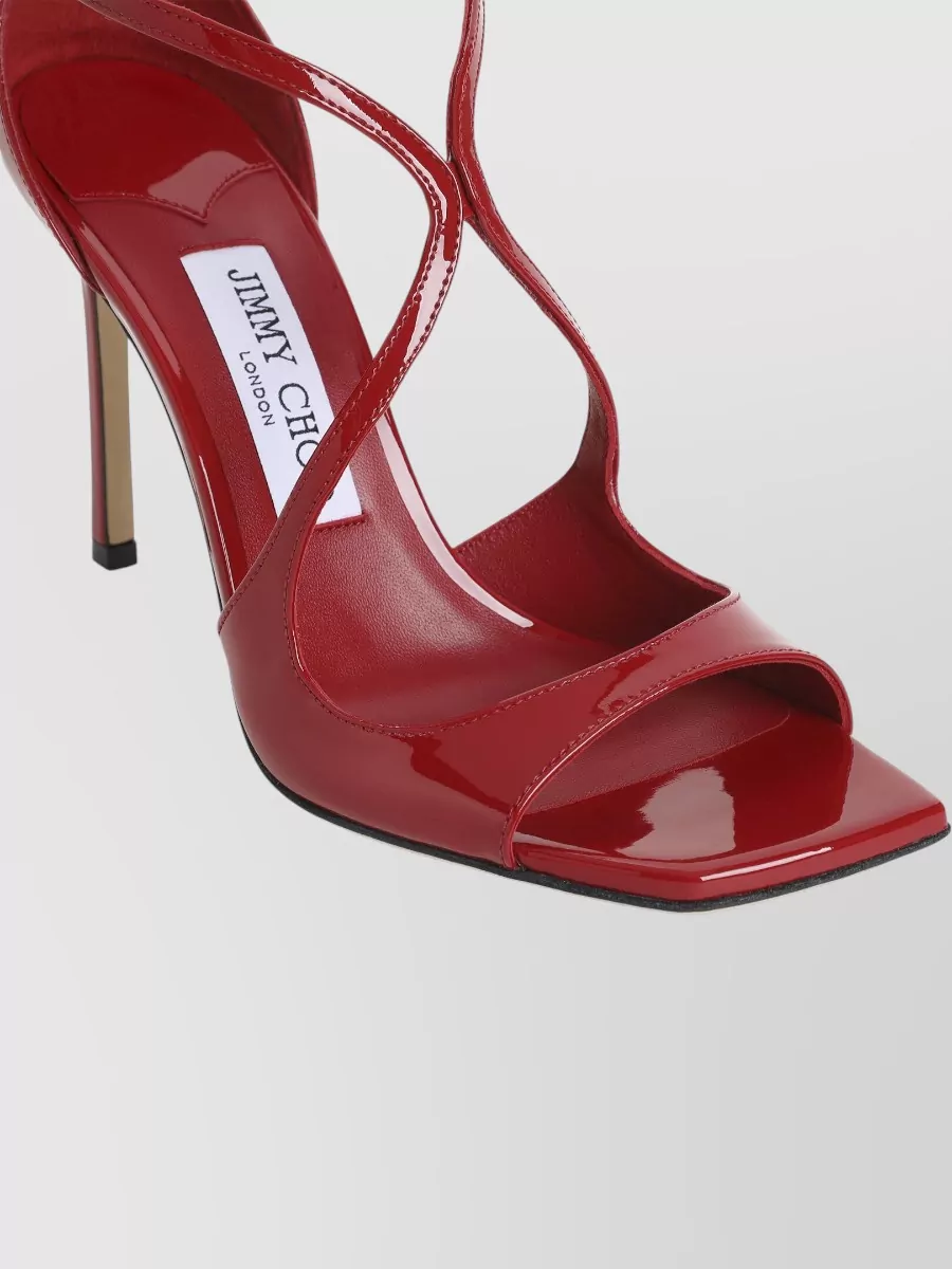 Jimmy Choo Azia 95 Patent Leather Heeled Sandals