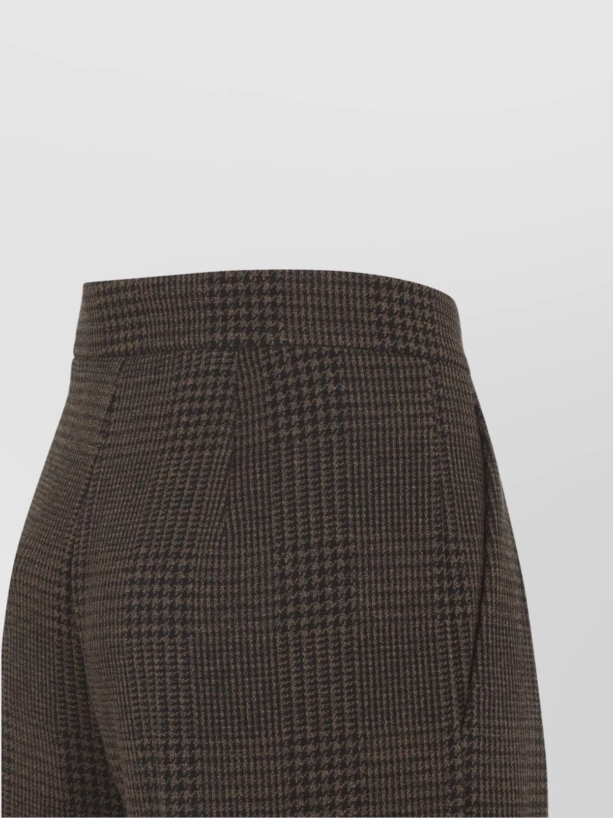 Max Mara Prince Of Wales Check Trousers
