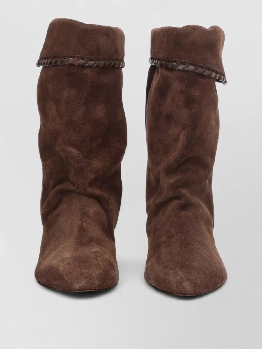 Isabel Marant suede leather ankle boots