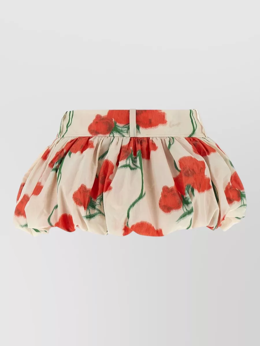 Kenzo Printed Balloon Mini Skirt