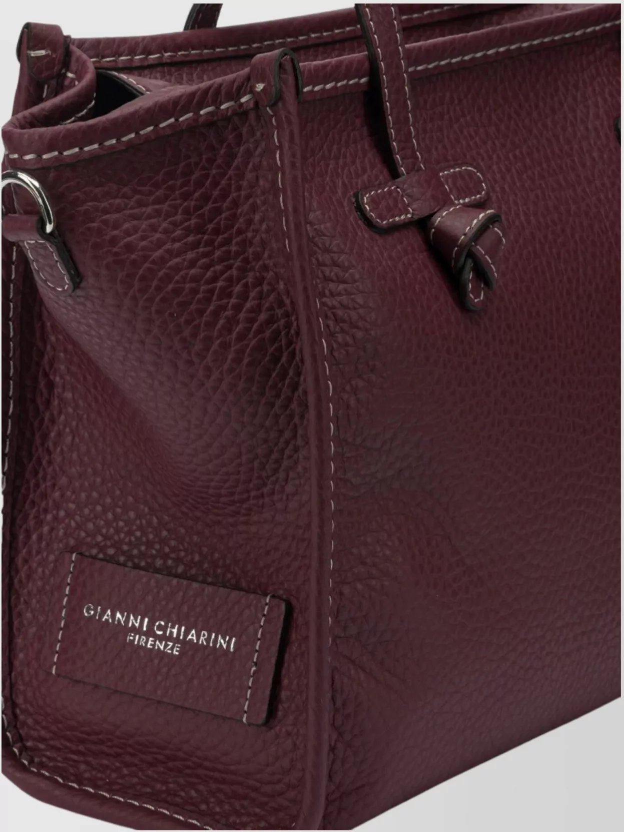 Gianni Chiarini Shoulder Bags With Top Handles And Metal Hardware