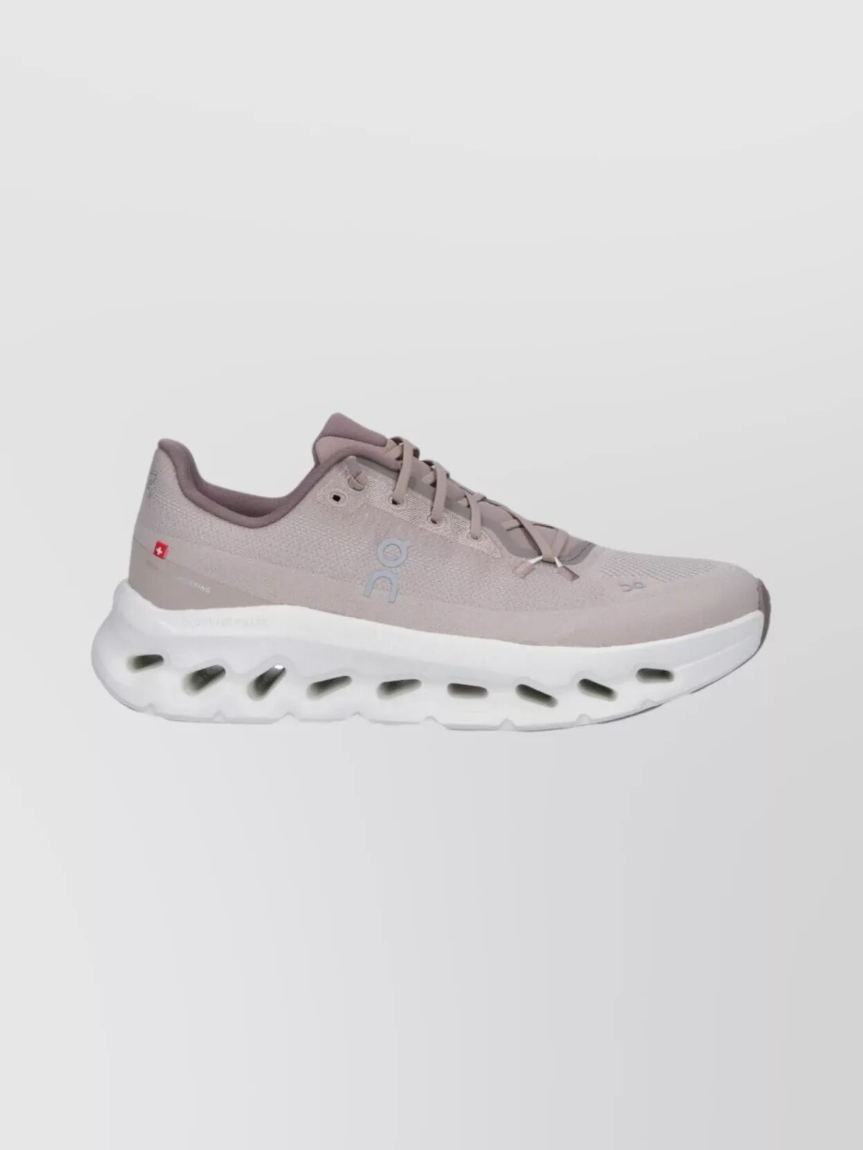 On Casual Sneakers With Mesh Upper And Rubber Outsole