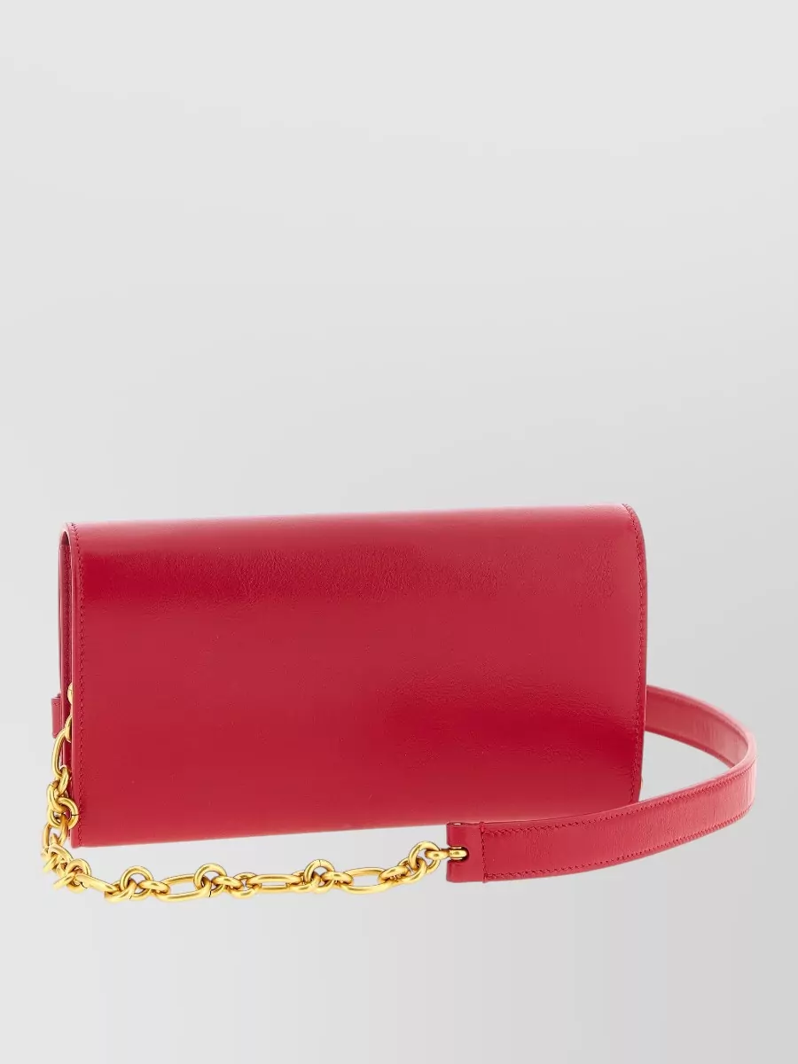 Balmain Shuffle Chain Wallet Buckle Detail