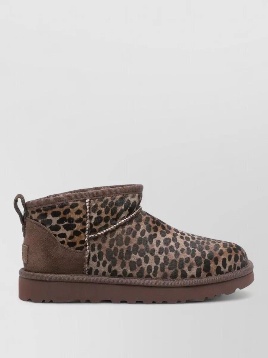 Ugg Leather Classic Ultra Mini Caspian Slippers