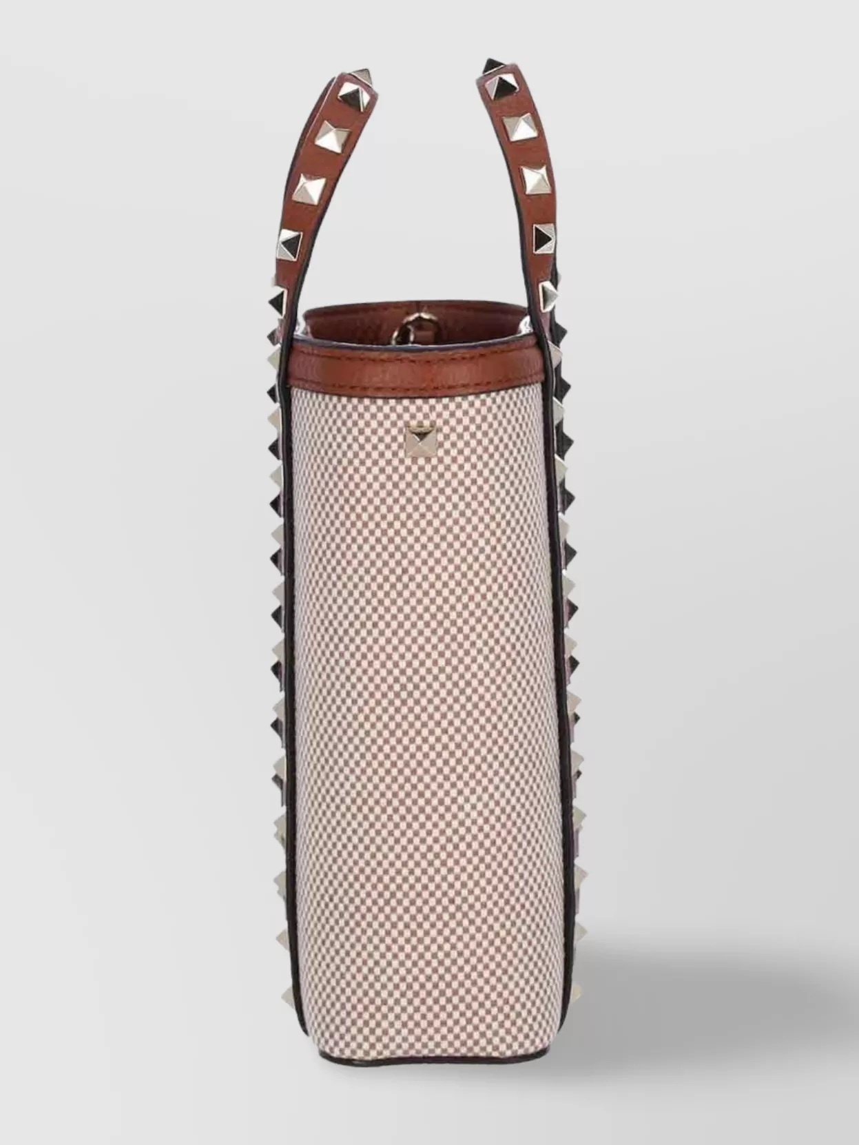 Valentino Top Handle Studded Strap Chain Crossbody