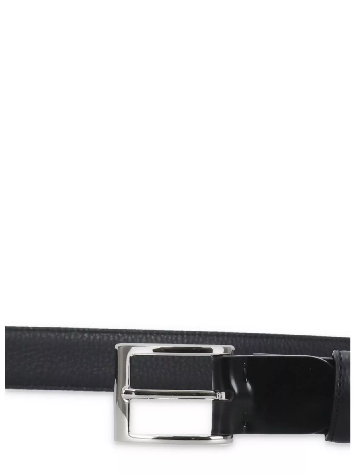 Hogan Adjustable Length Leather Belt