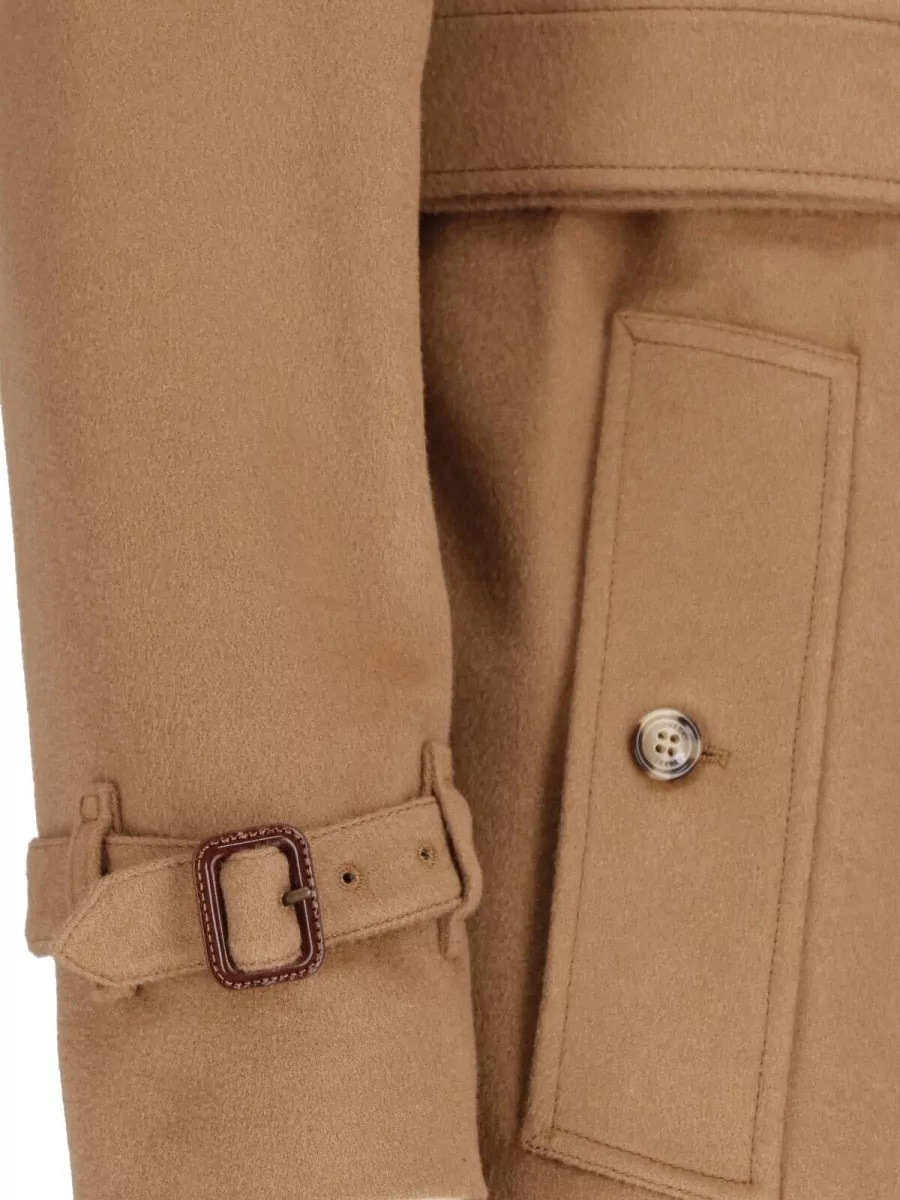 Burberry Cashmere Trench Coat