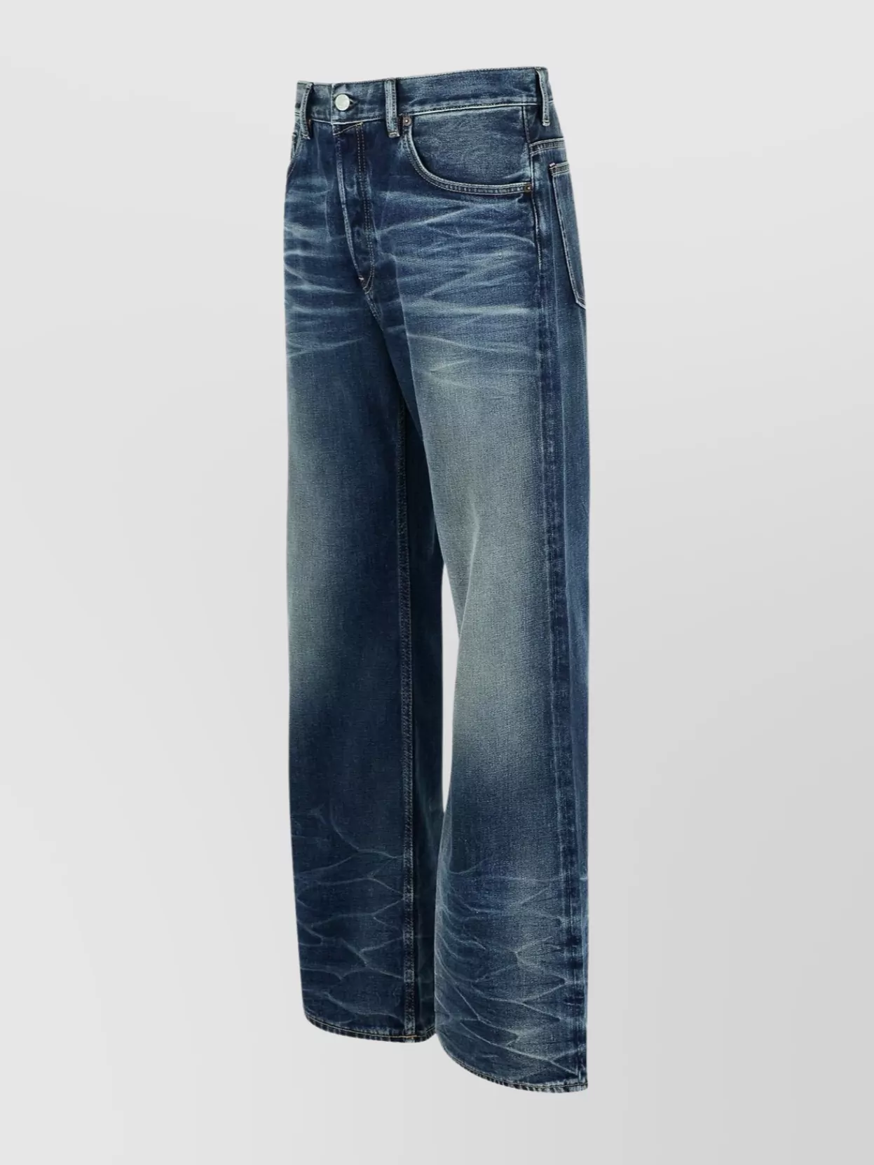 Acne Studios 'Broadway' Wide-Leg Five-Pocket Jeans