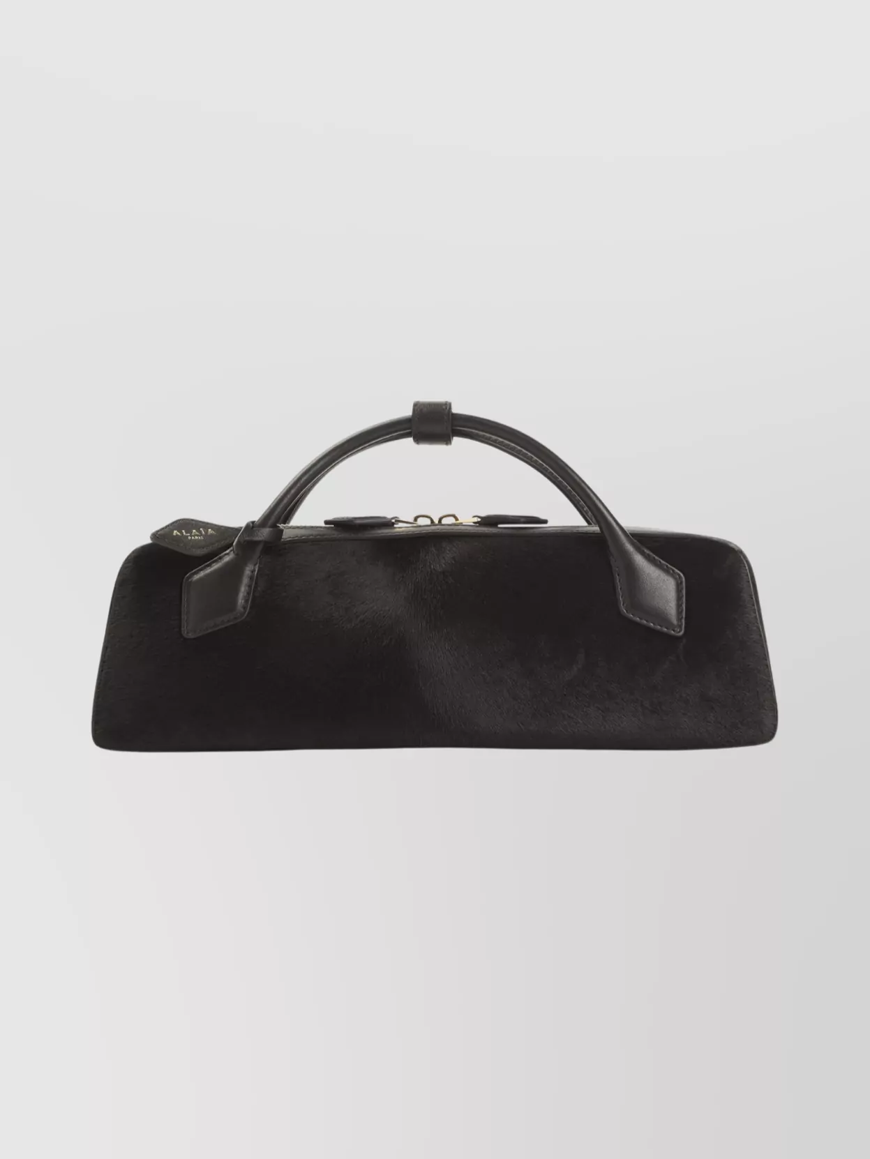 Alaïa Teckel Calf Hair Handheld Clutch