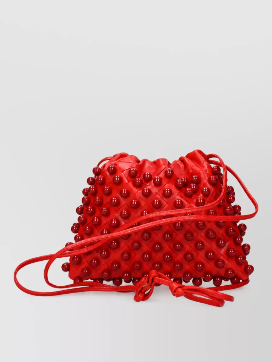 Bottega Veneta pochette leather mini bag