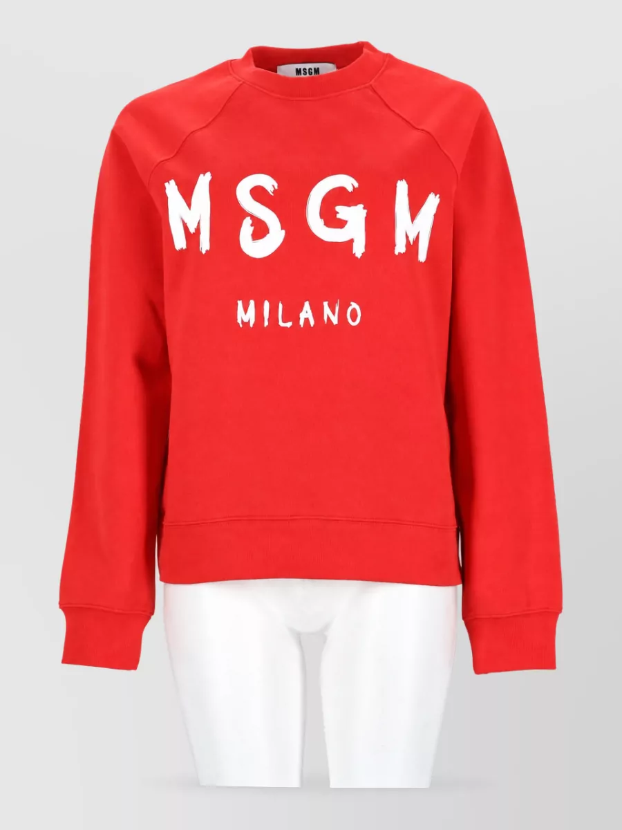 MSGM cotton sweatshirt