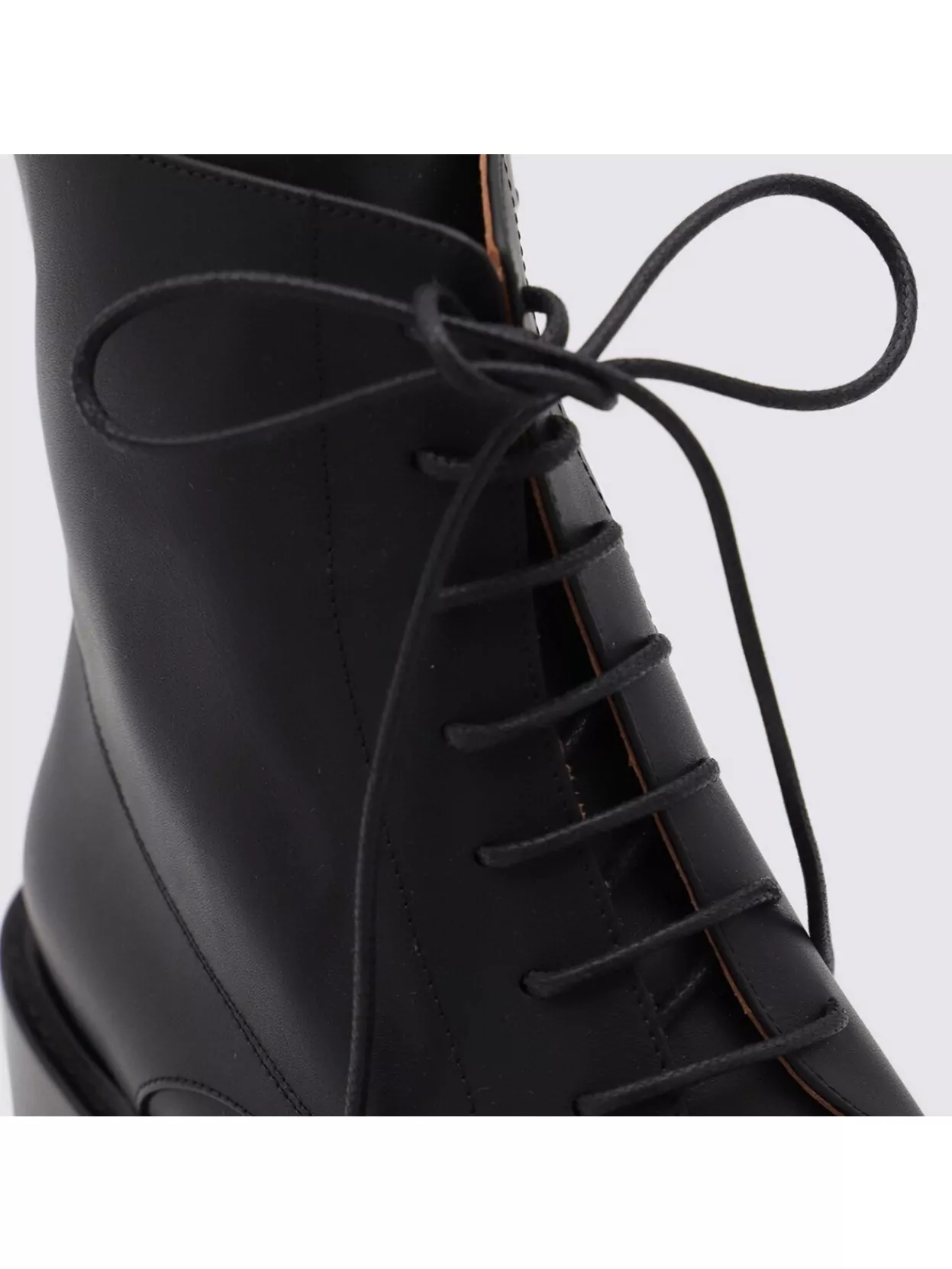 Malone Souliers Short Boots With Toe Cap And Thick Heel