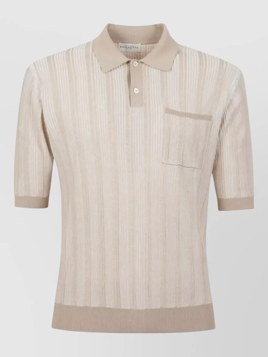 Ballantyne striped polo shirt