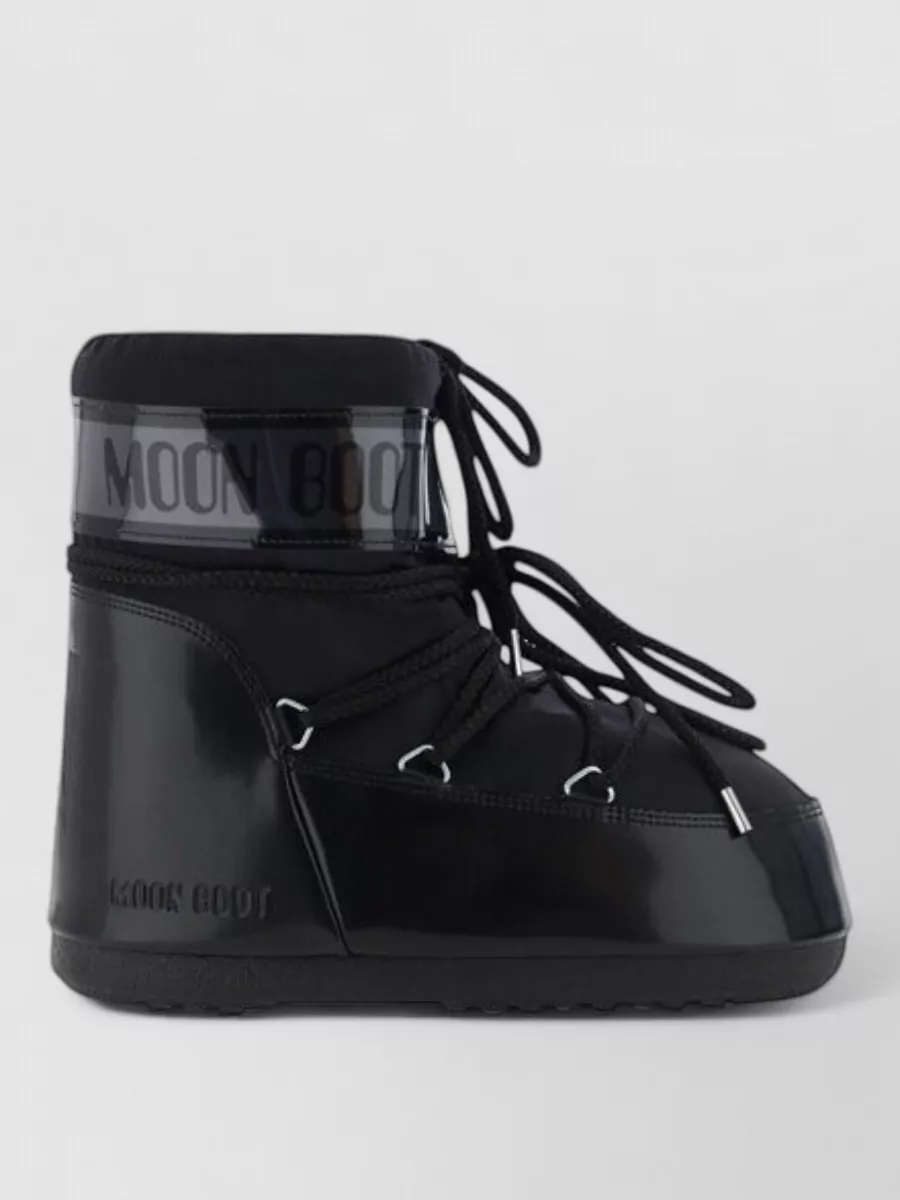 Moon Boot Glossy Ankle Snow Boots