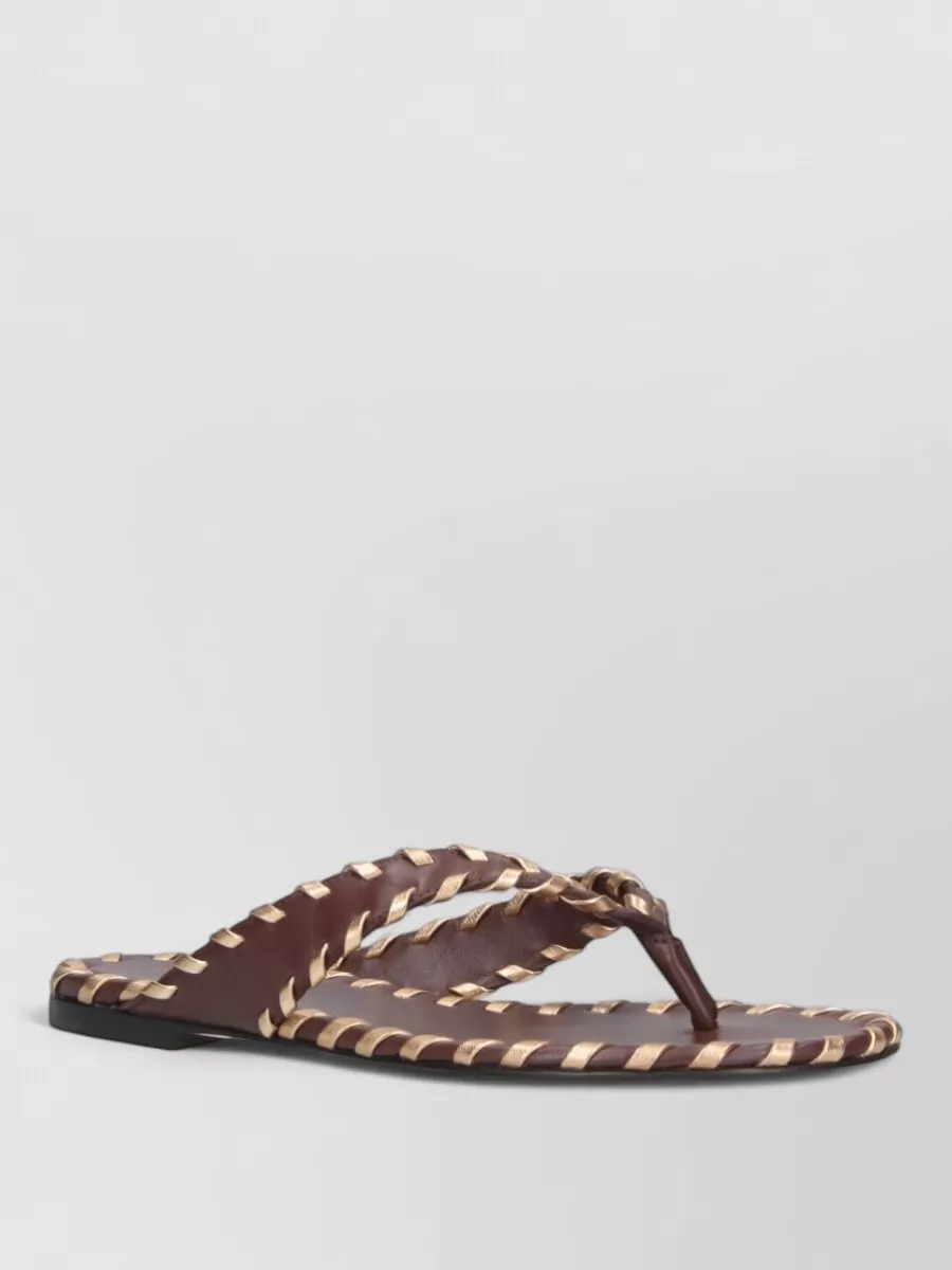 Gianvito Rossi Leather Sandals