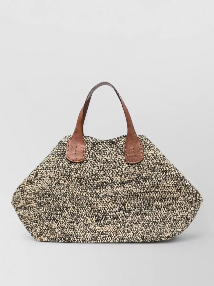 Ibeliv raffia tote bag
