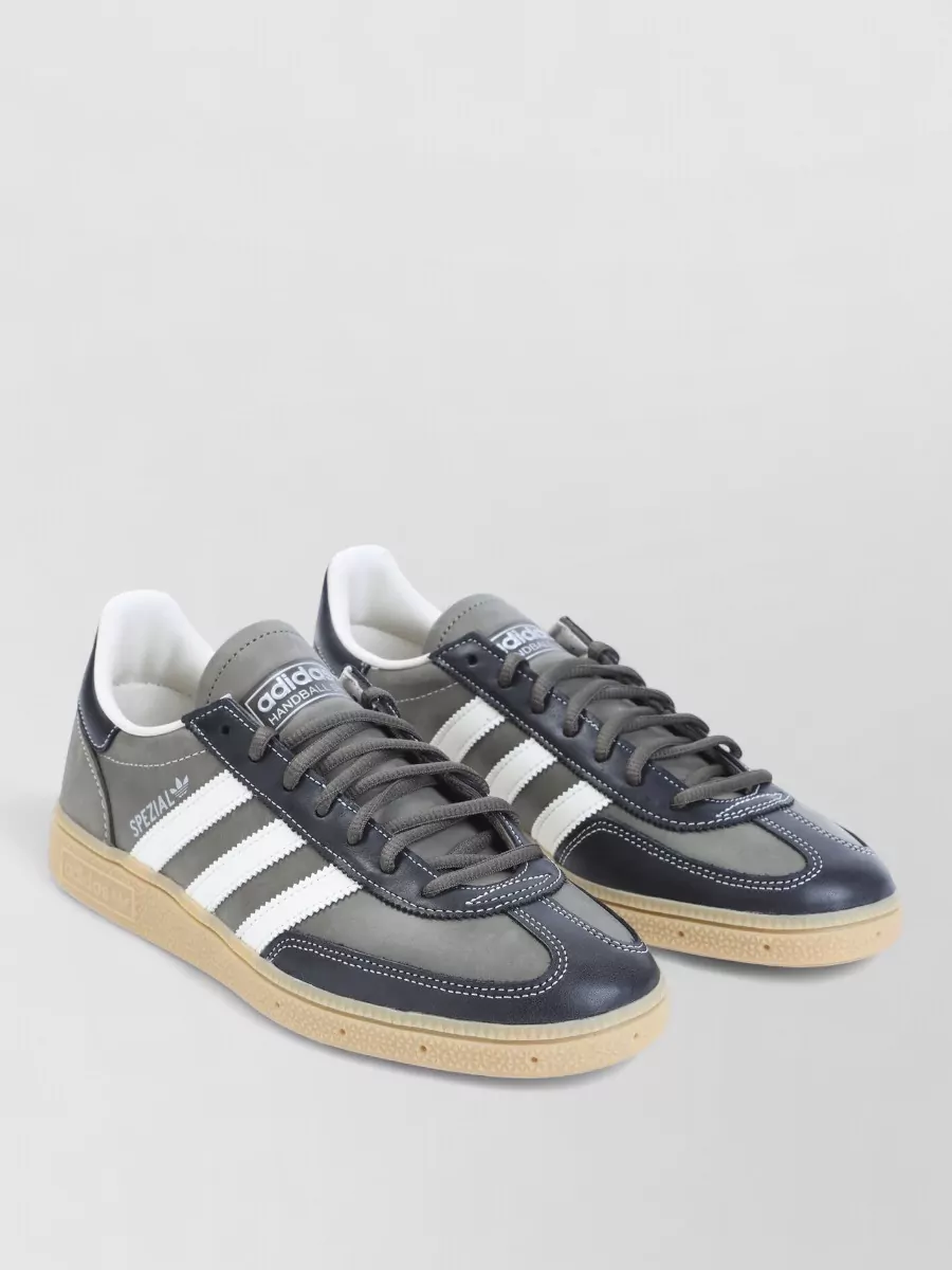 Adidas leather lace-up sneakers