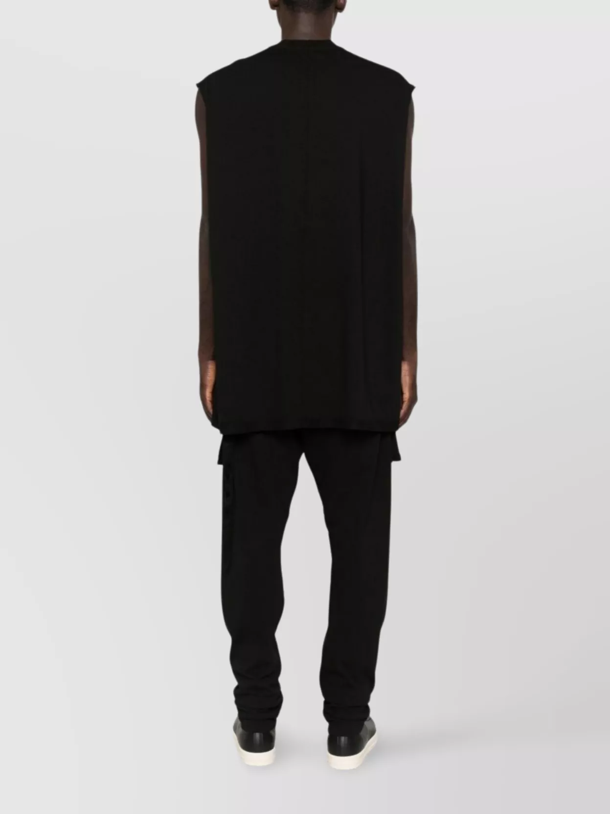 Rick Owens Drkshdw Longline Crewneck Graphic Print Tank Top