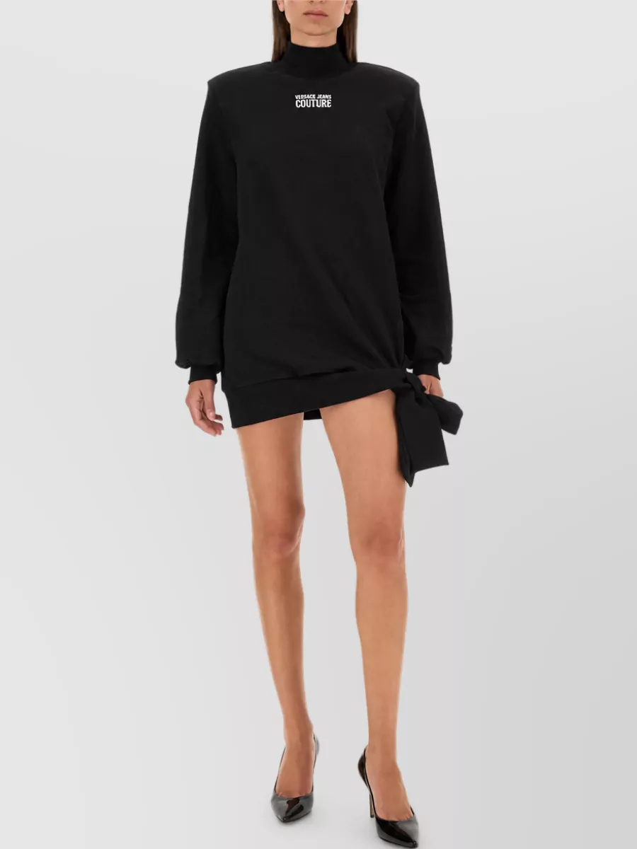 Versace Jeans Couture Cotton Sweatshirt Dress