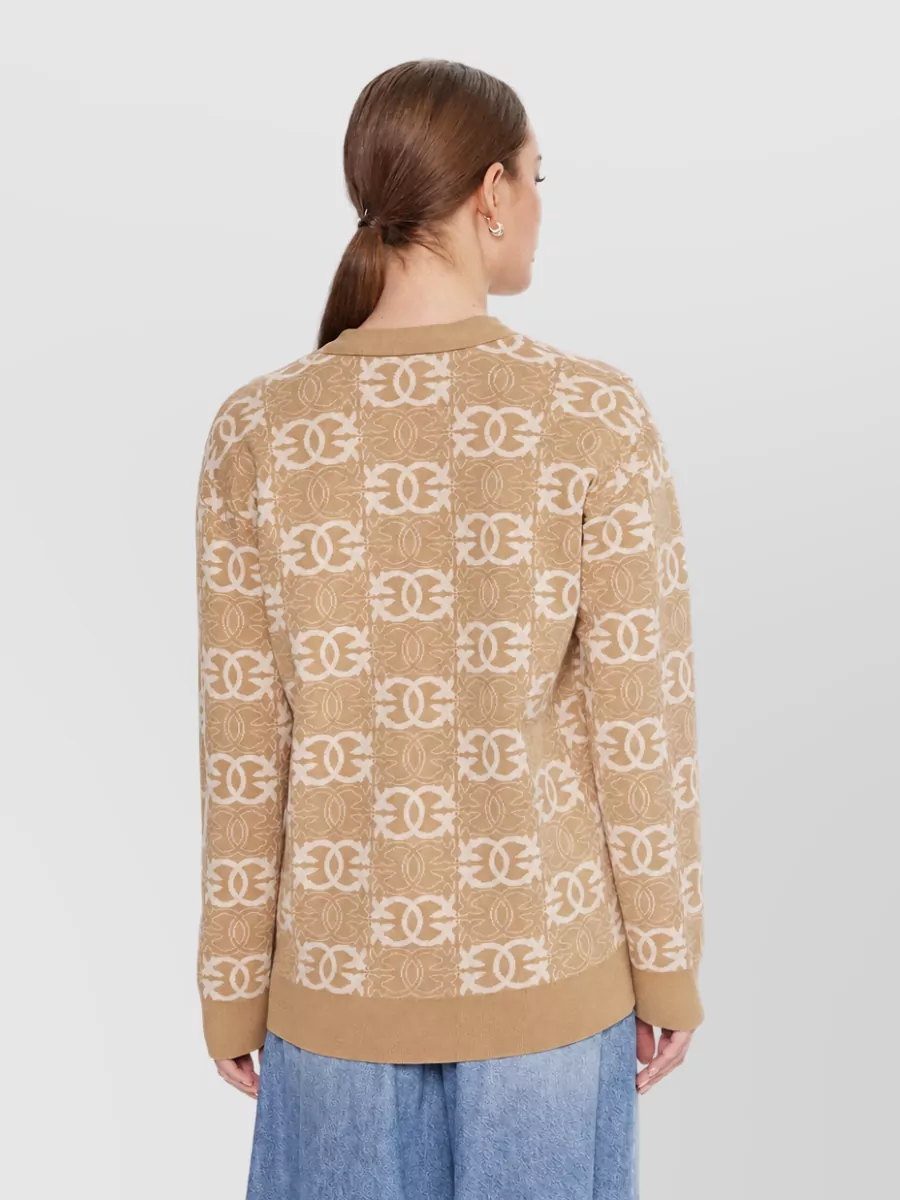 Pinko Fine-Knit Cardigan