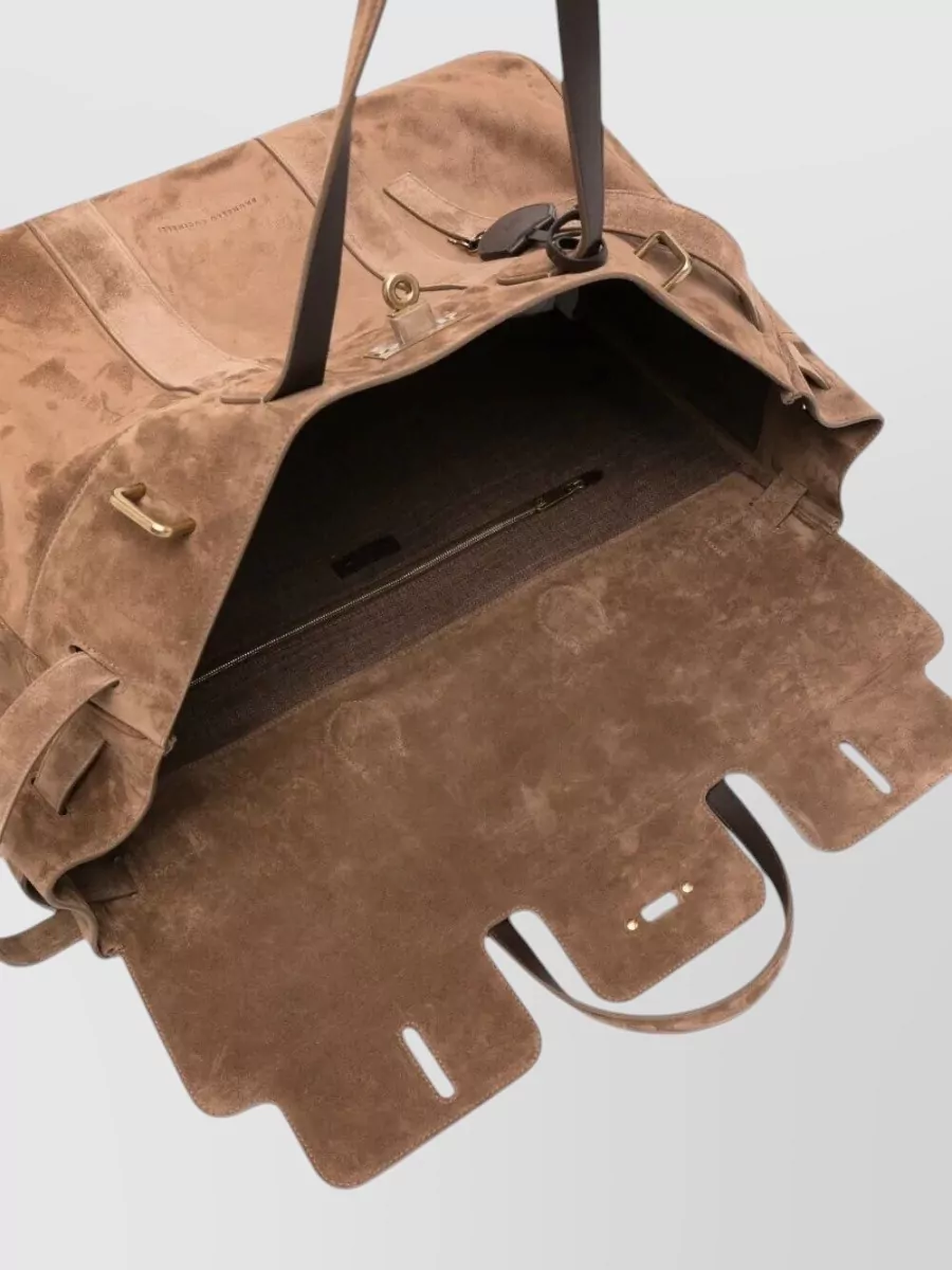 Brunello Cucinelli Leather Tote Bag