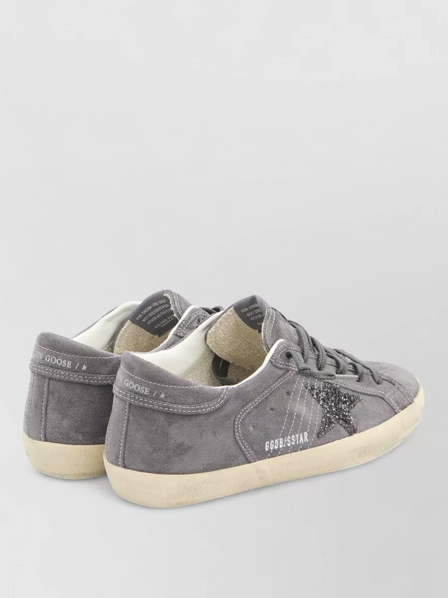 Golden Goose Leather Super Star Low-Top Sneakers
