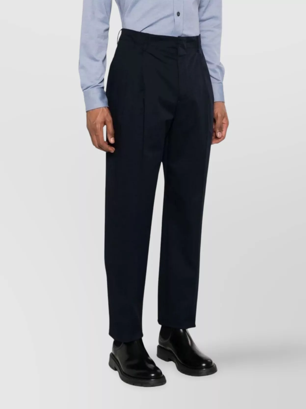 Lardini Two Pences Trousers Belt Loops