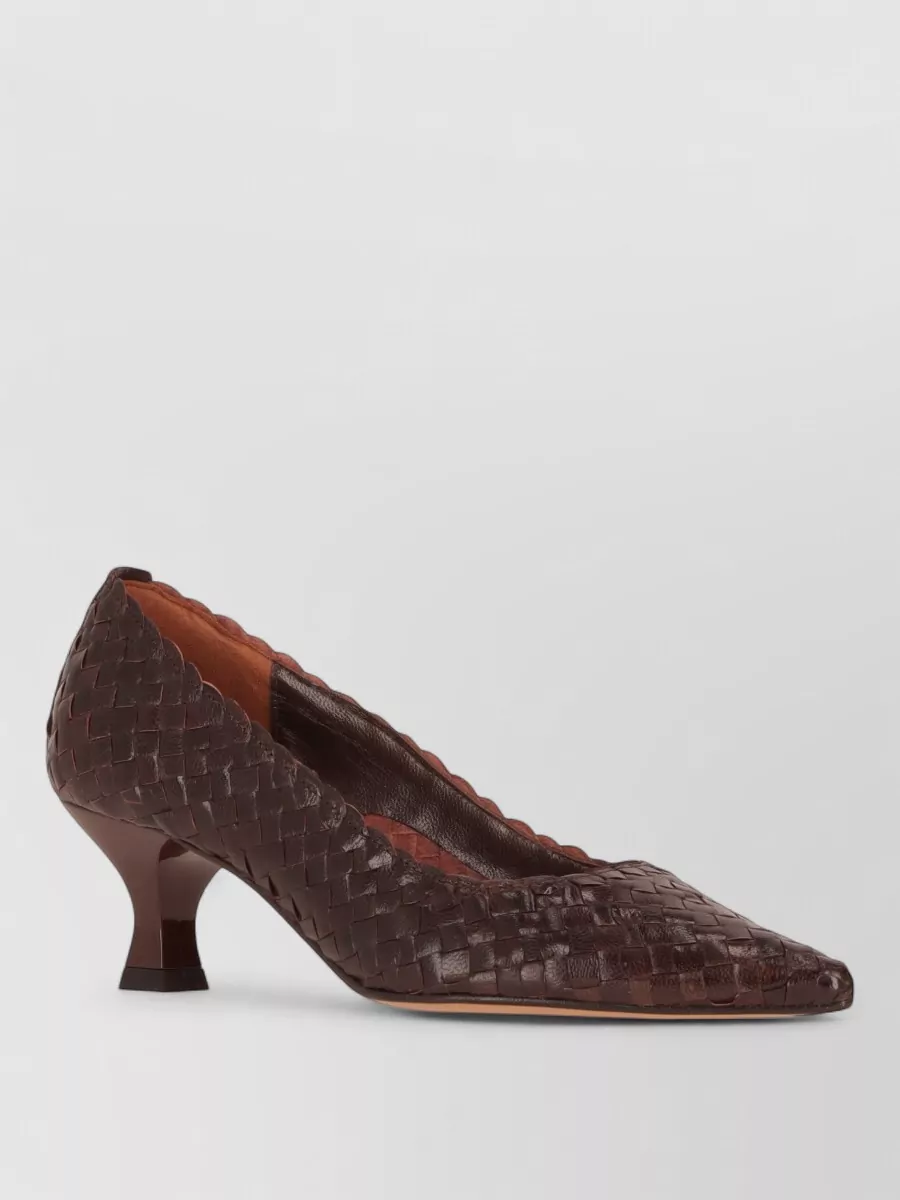 La Rose Wooden Pumps