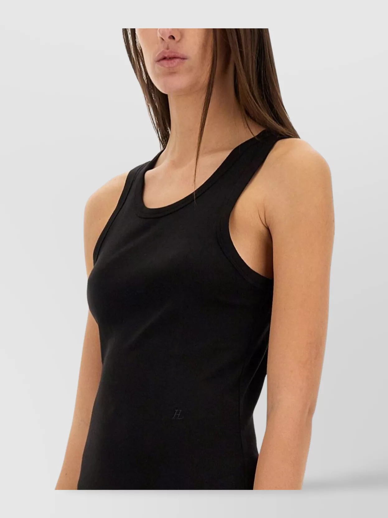 Helmut Lang Knee-length Sleeveless Slim Fit Dress