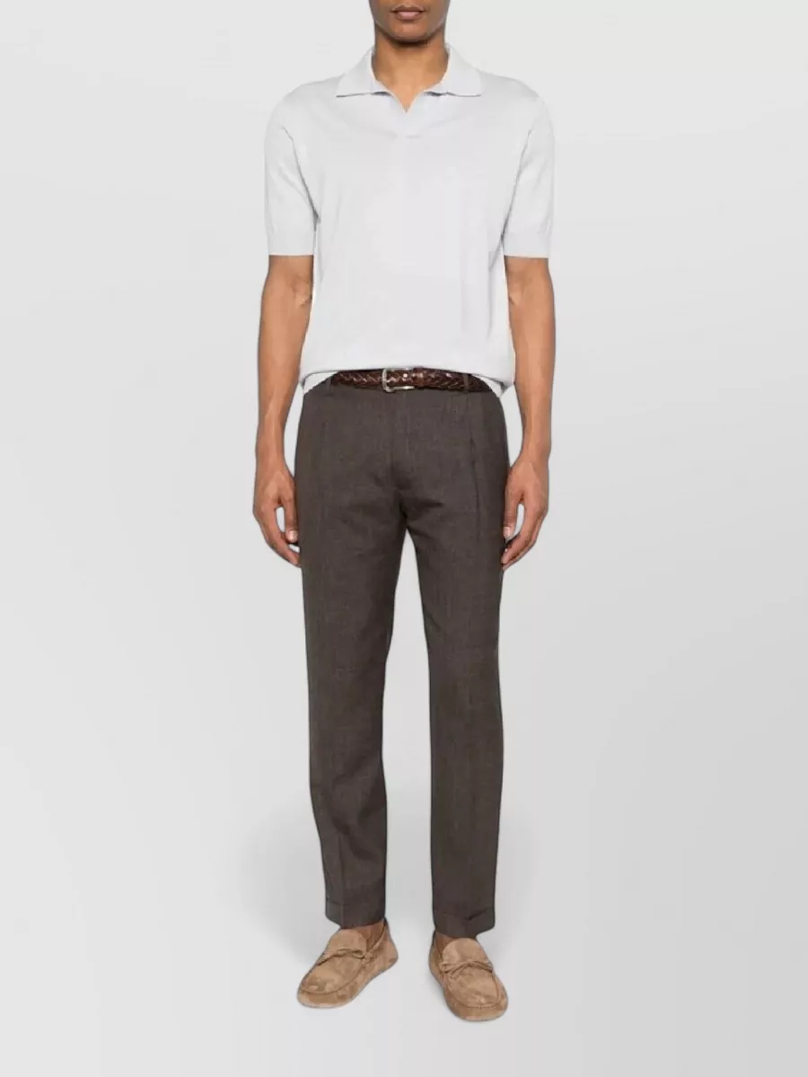 Lardini Cotton Polo Jumper