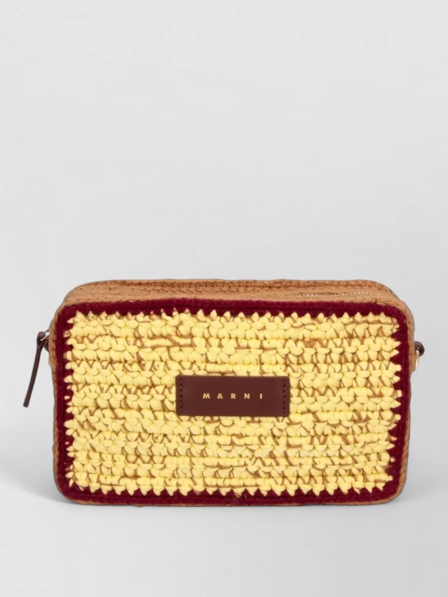 Marni wool cross-body bag