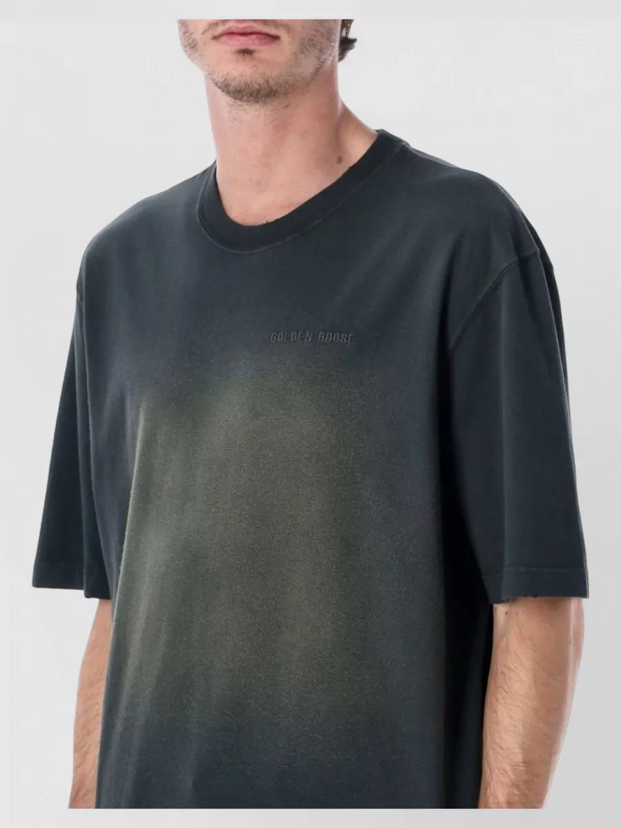 Golden Goose Contemporary Casual Hoodie Bleached Finish