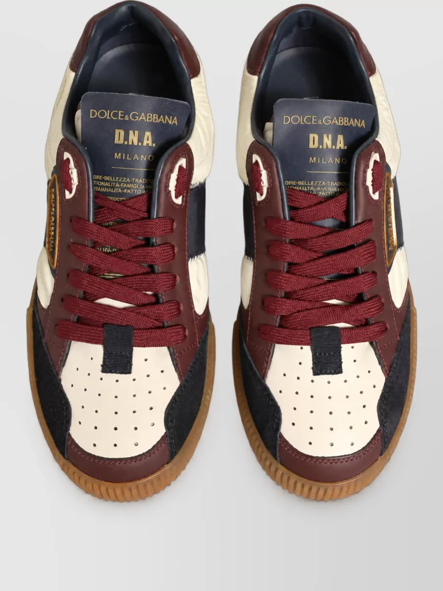 Dolce&Gabbana Leather Low-Top Sneakers