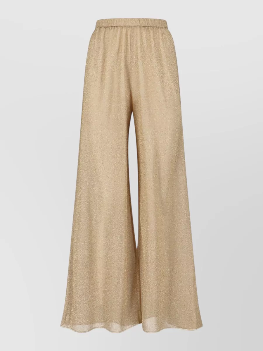 Oséree straight-leg wide-leg trousers