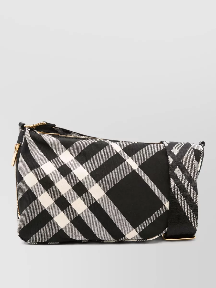 Burberry polyester cotton blend bucket bag