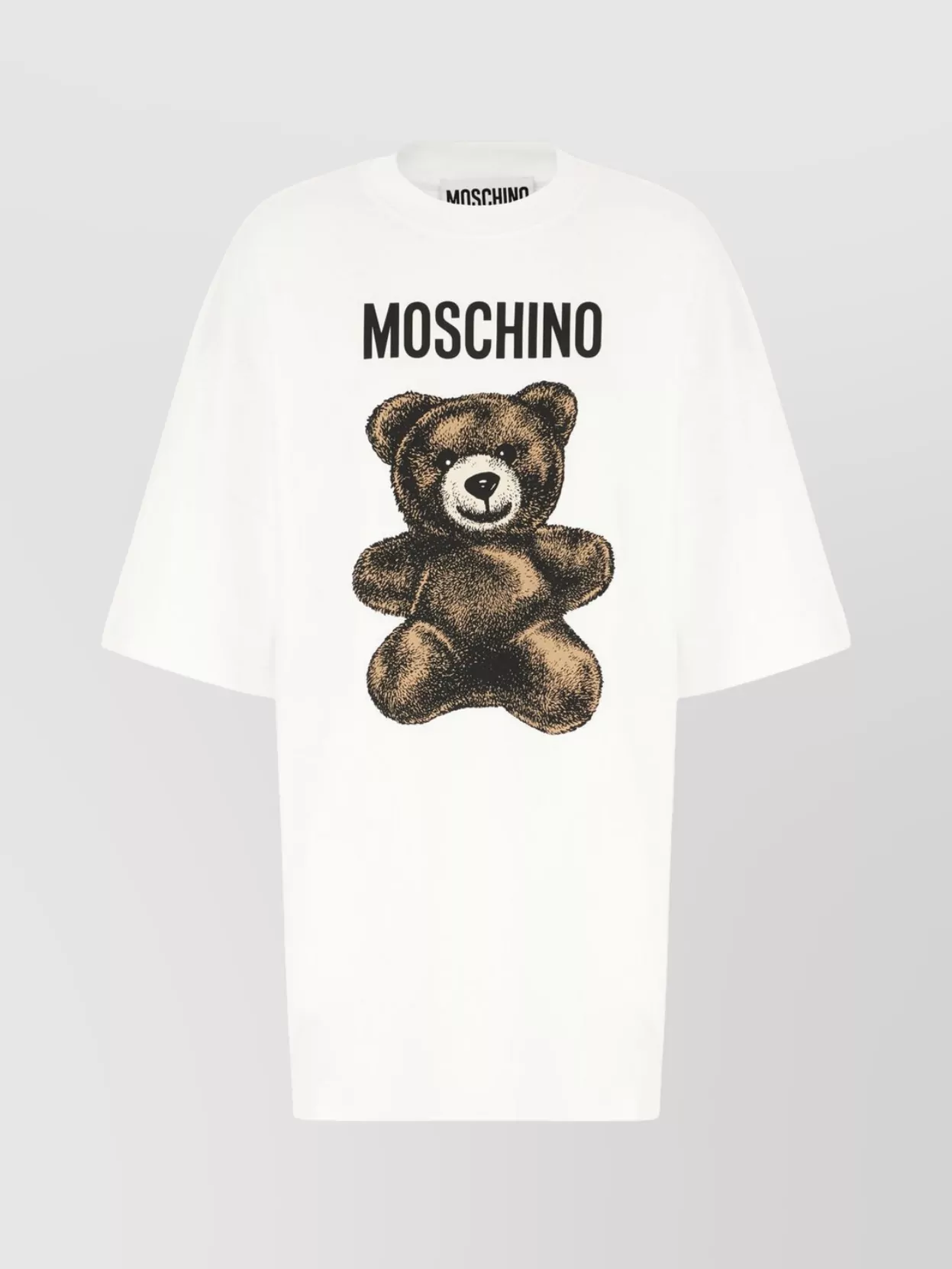 Moschino Oversize Crew Neck T-Shirt Dress