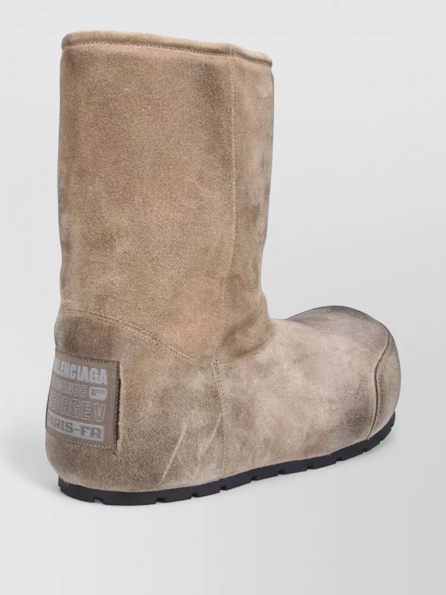 Balenciaga Suede Ankle Boots