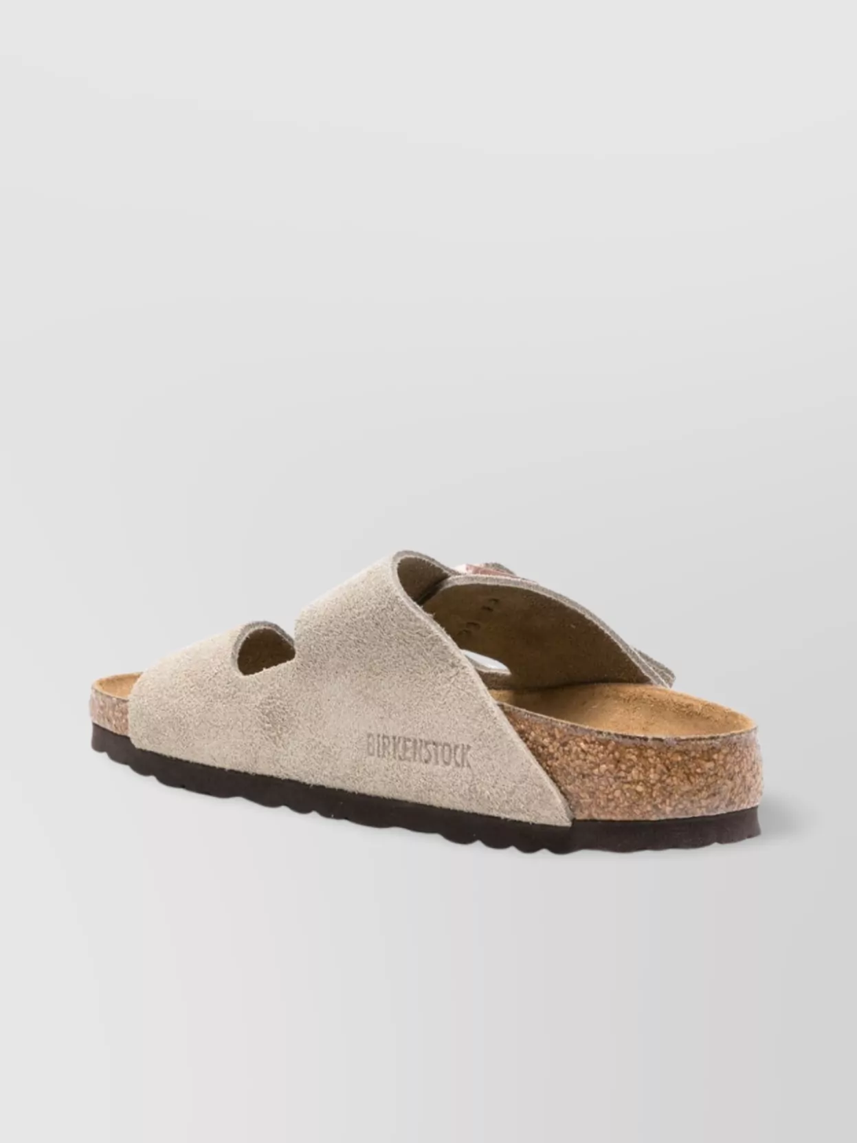Birkenstock Suede Leather Open Toe Flat Sandals
