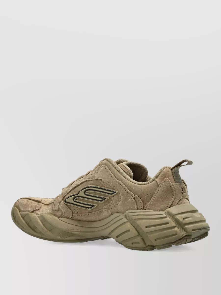 Balenciaga Leather Low-Top Sneakers