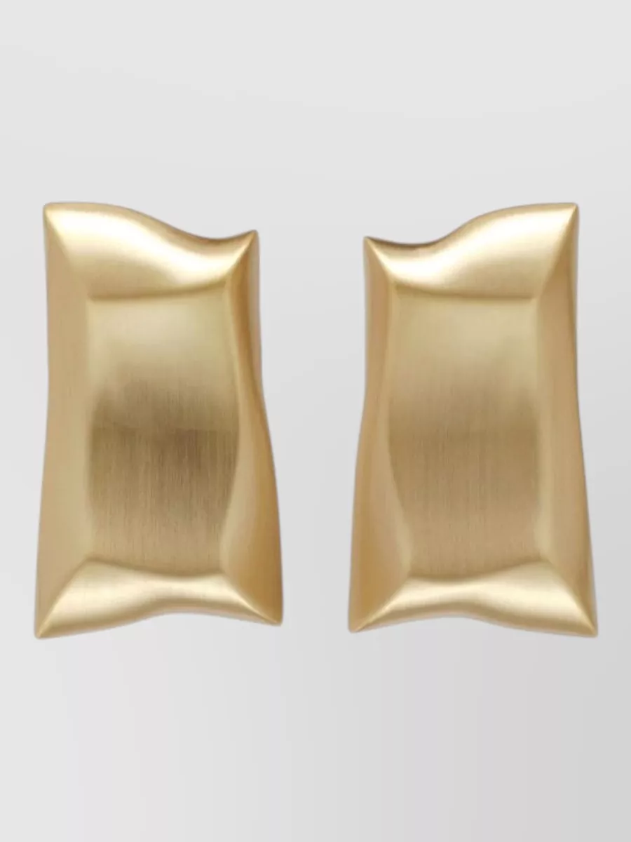 Cult Gaia brass drop earrings