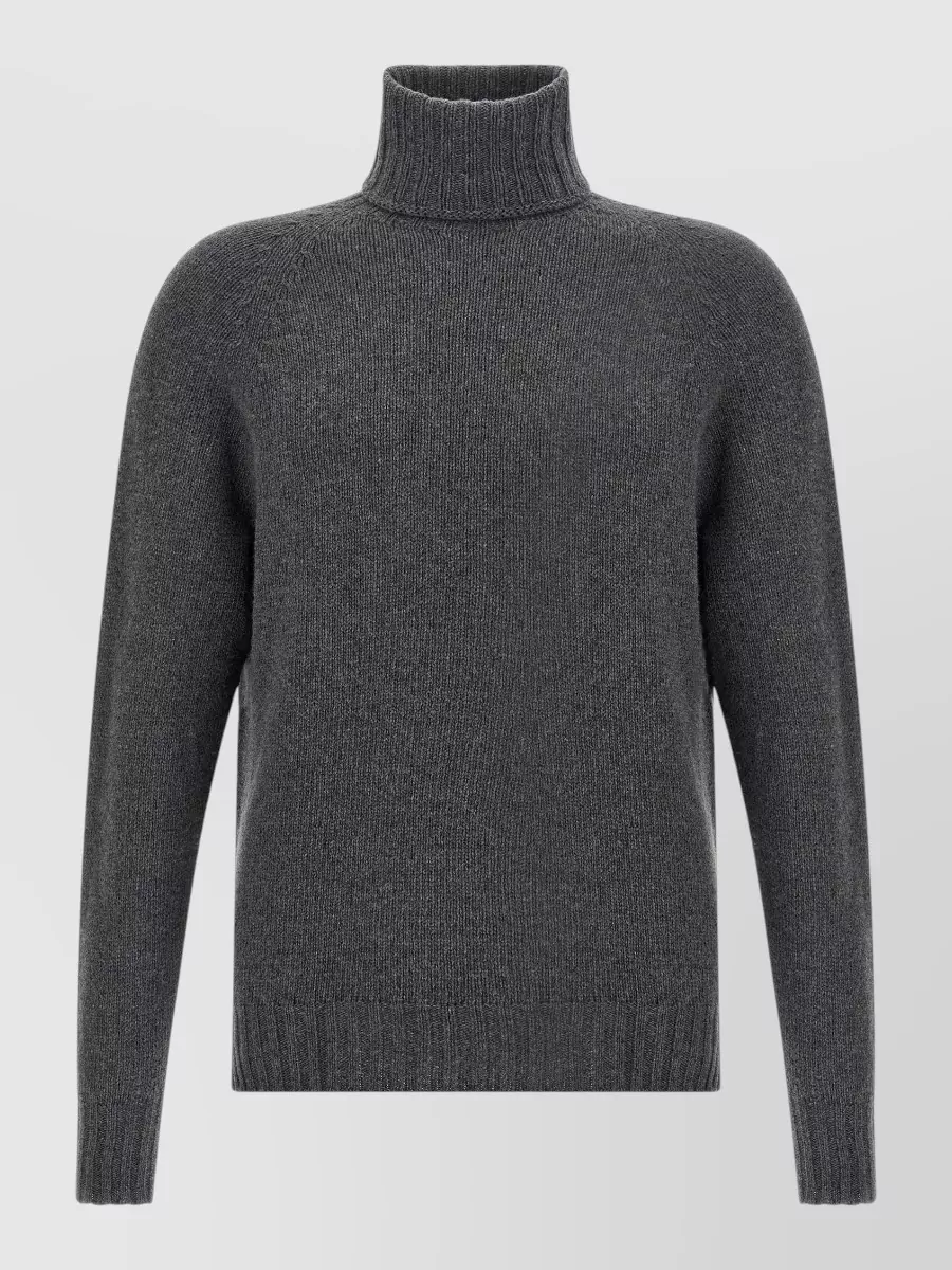 Ma'ry'ya Cashmere blend high-neck long-sleeve jumper