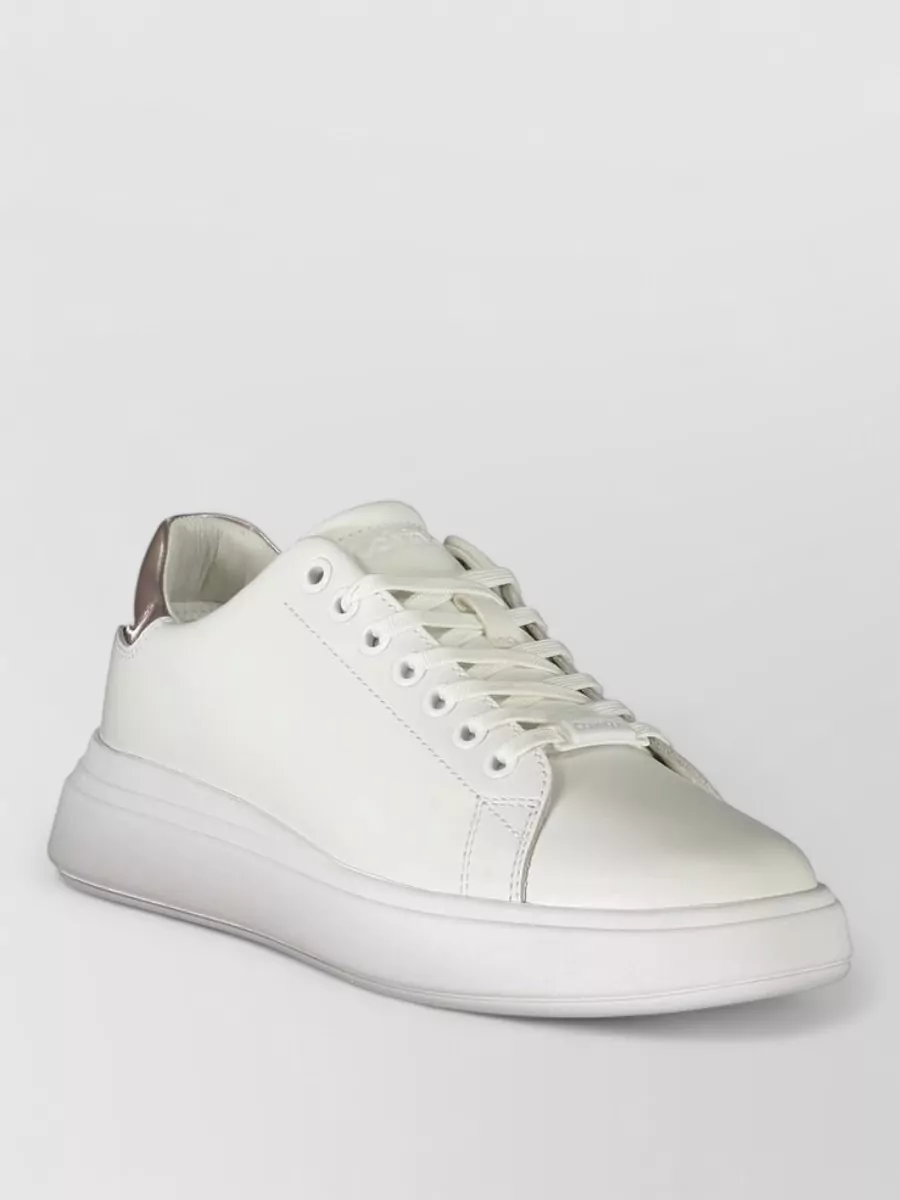 Calvin Klein leather low-top sneakers