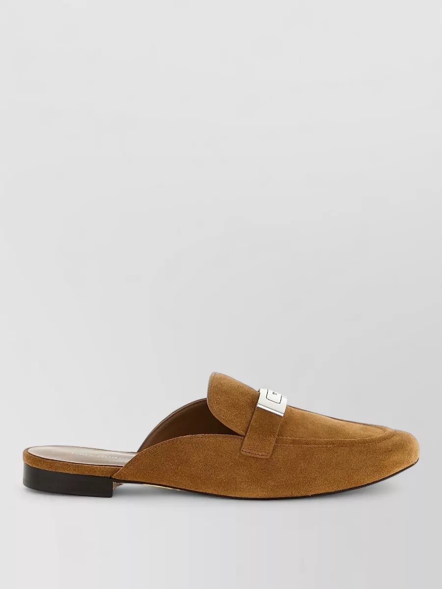 Tory Burch leather mule loafers