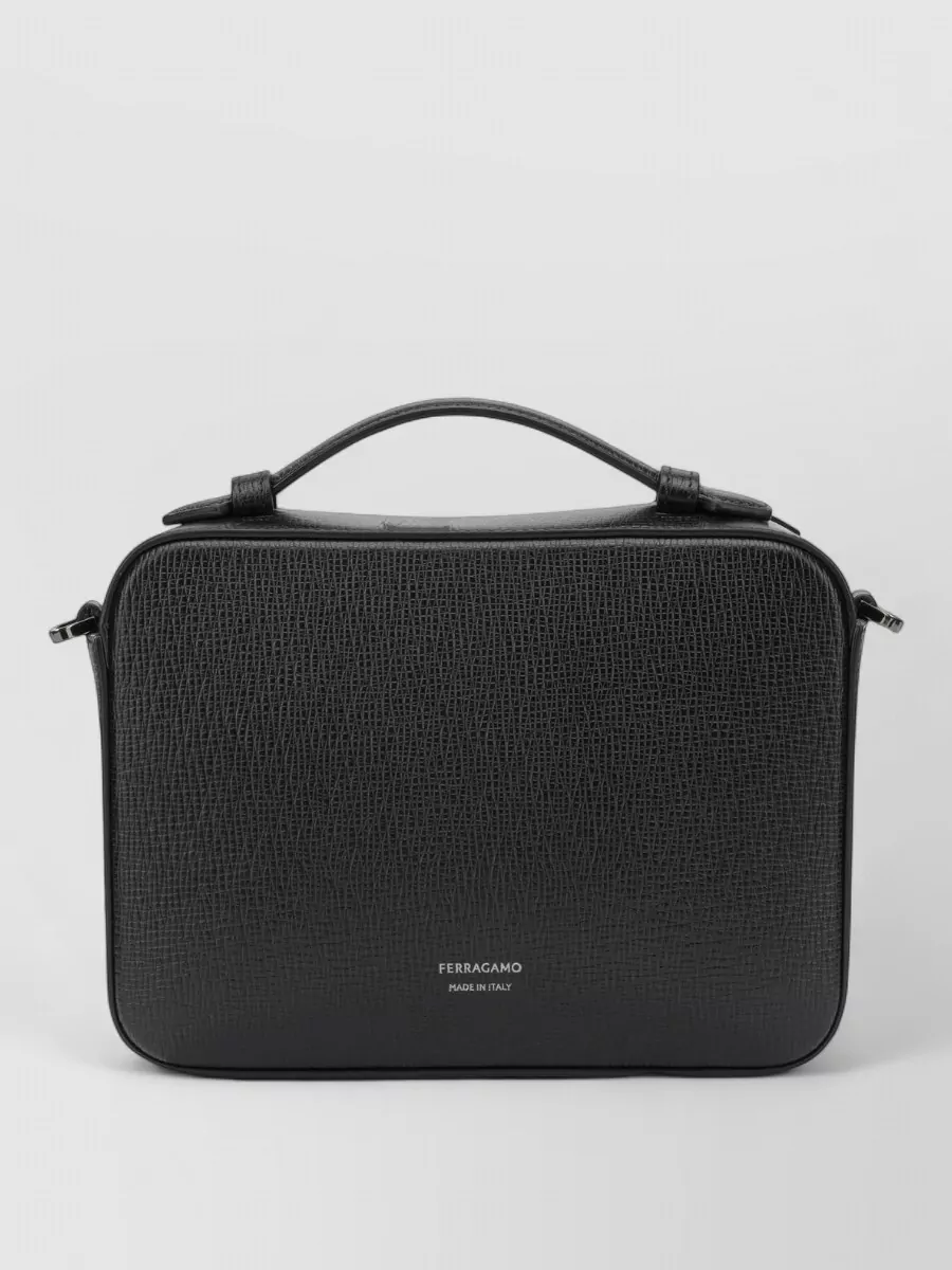Ferragamo leather small crossbody bag