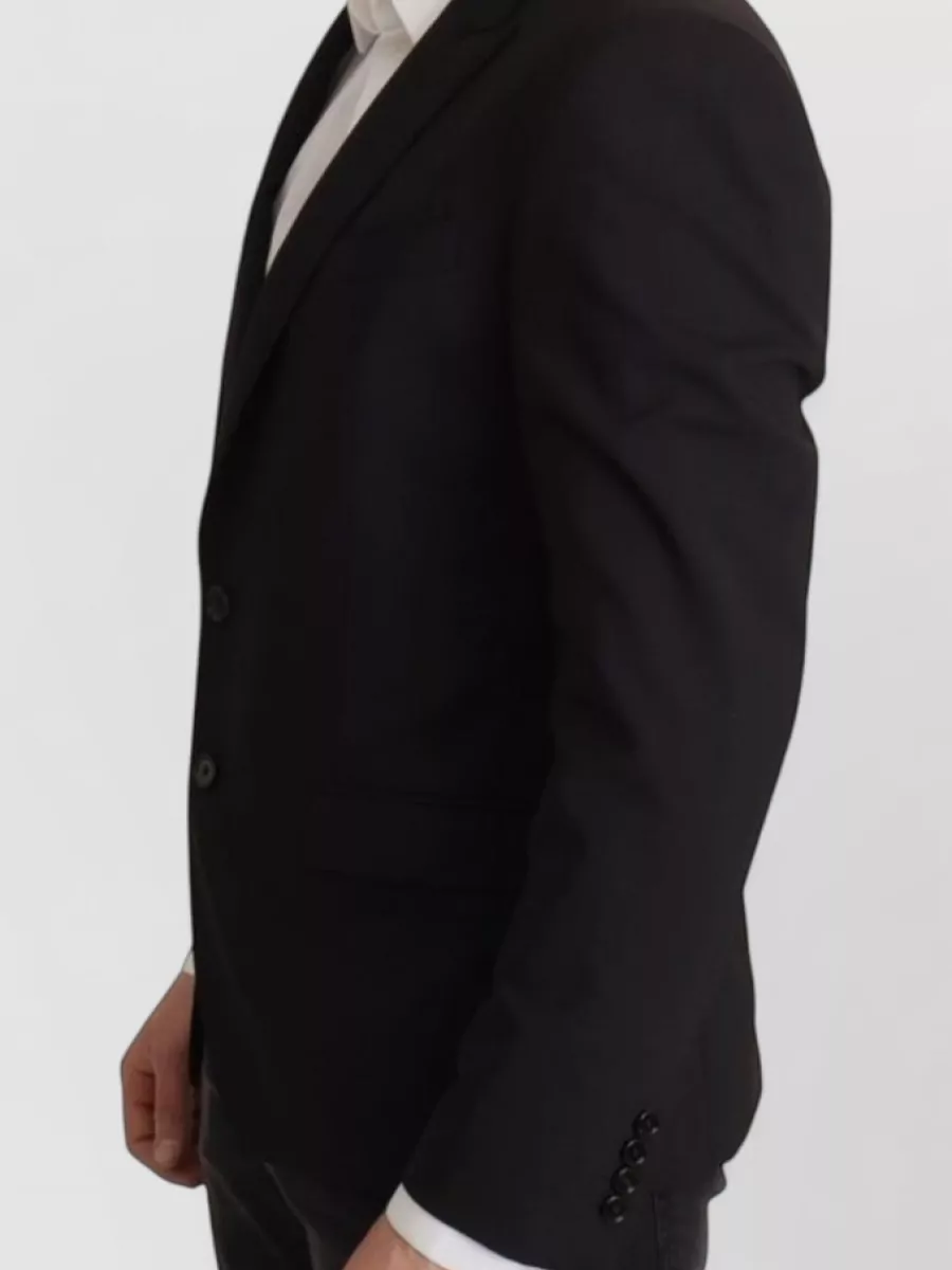 Dolce&Gabbana Single Breasted Wool Blazer